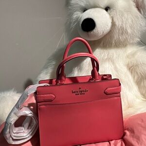 Kate Spade Pink Satchel Structured Sophistication